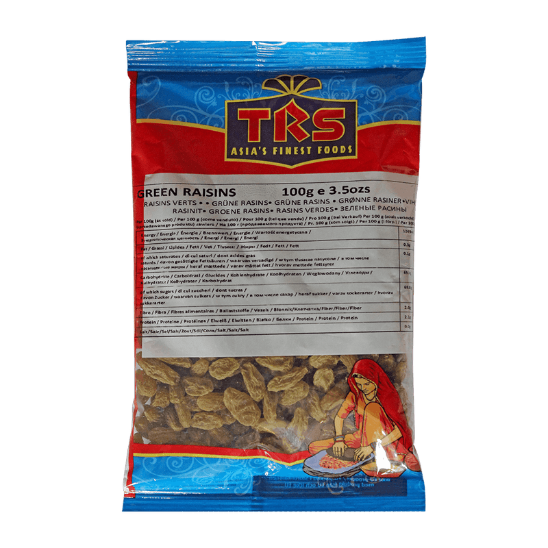 TRS - 100g Grüne Rosinen
