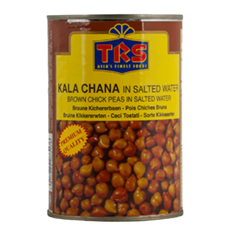 TRS - 400g Gekochte Kichererbsen (Kala Chana)