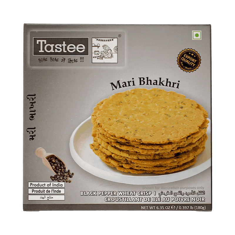 Tastee - 180g Bhakhari Mari (Black Pepper)