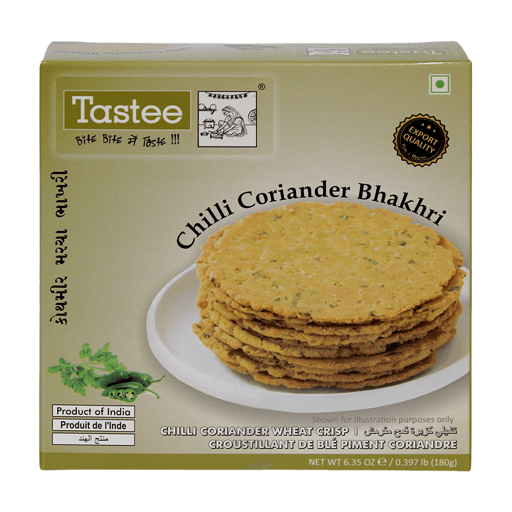 Tastee - 180g Chilli Koriander Bhakhari
