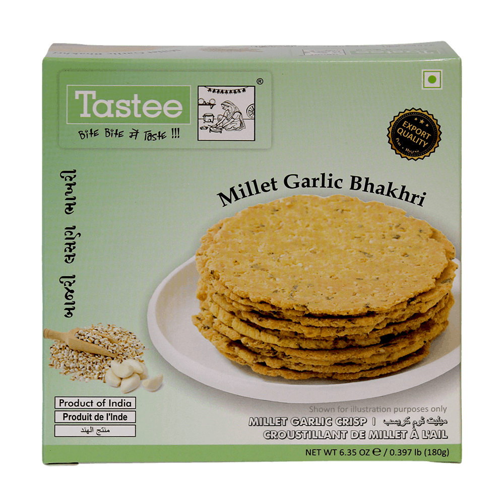 Tastee - 180g Millet Garlic Bhakhari
