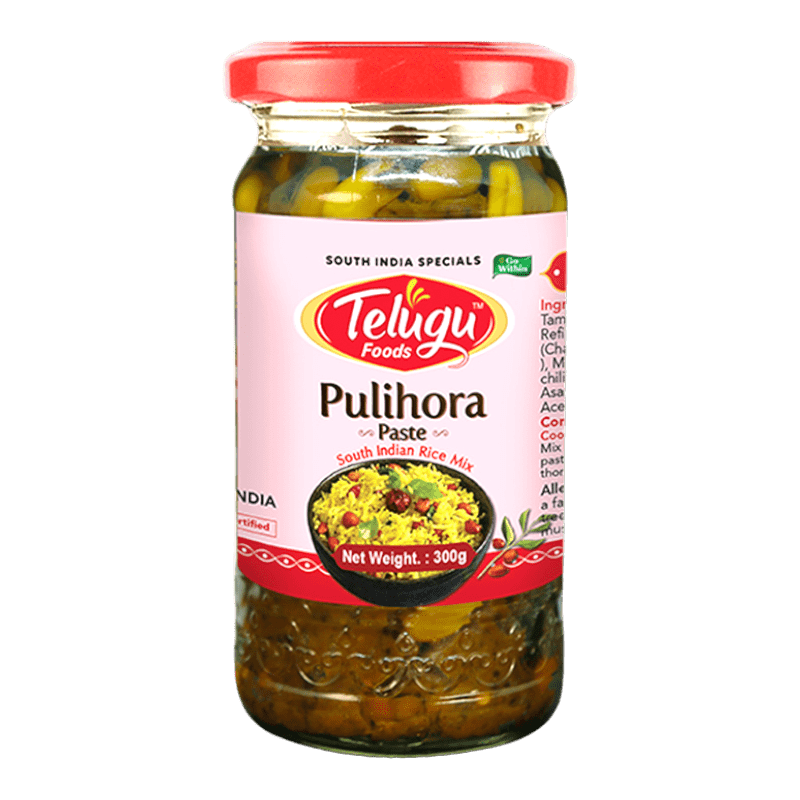 Telugu - (Best Before 25/09/2025) 300g Pulihora Paste