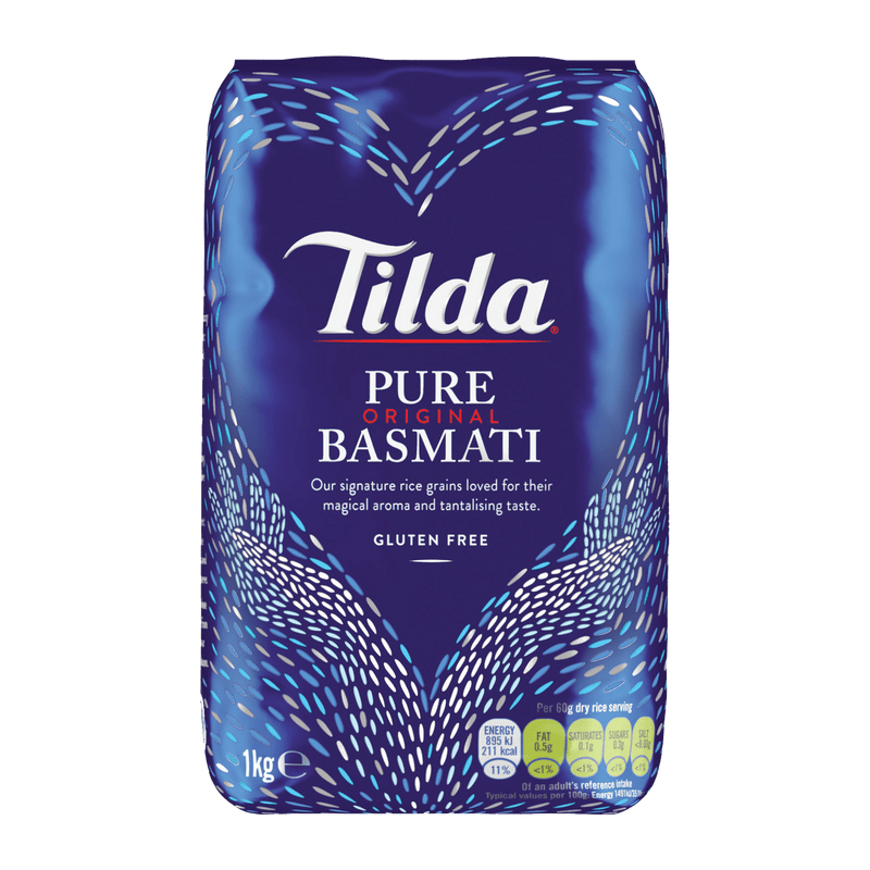 Tilda - (best Before 31/08/2026) 1kg Pure Original Basmati Rice