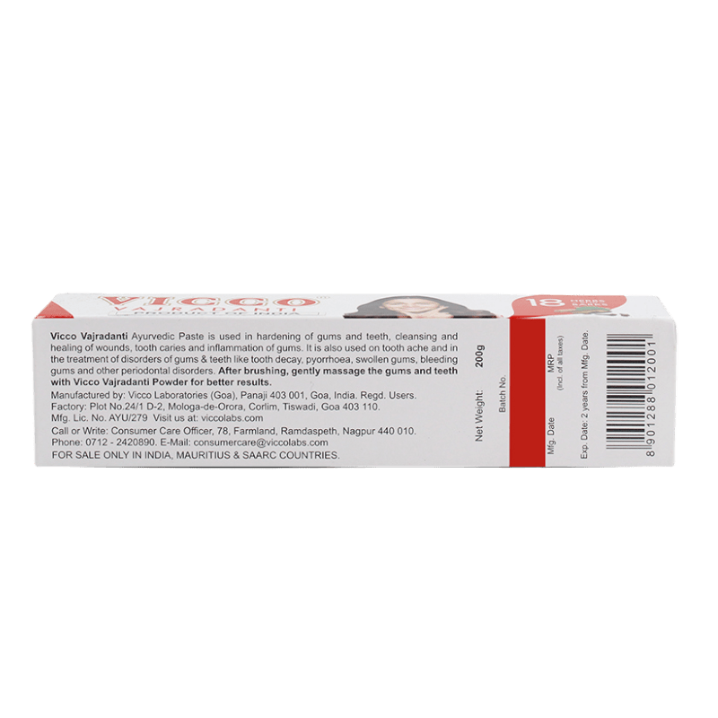 Vicco - 200g Vajradanti Toothpaste