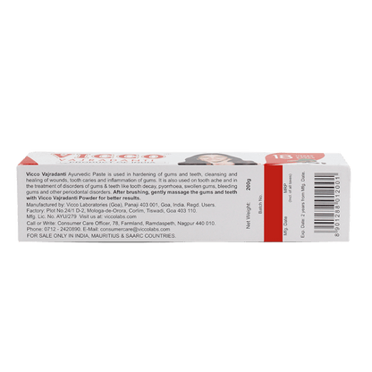 Vicco - 200g Vajradanti Toothpaste