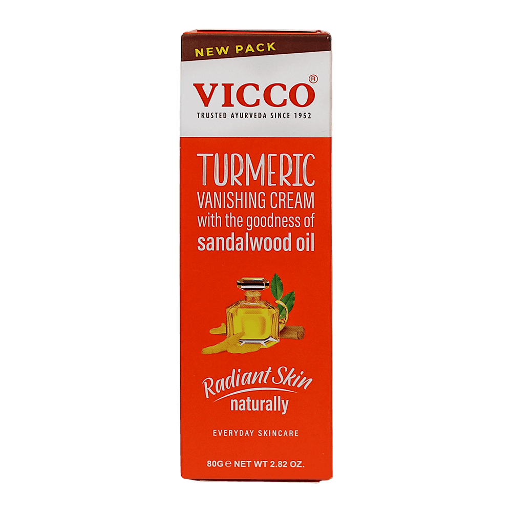 Vicco - 80g Turmeric Vanishing Cream mit Sandelholzöl
