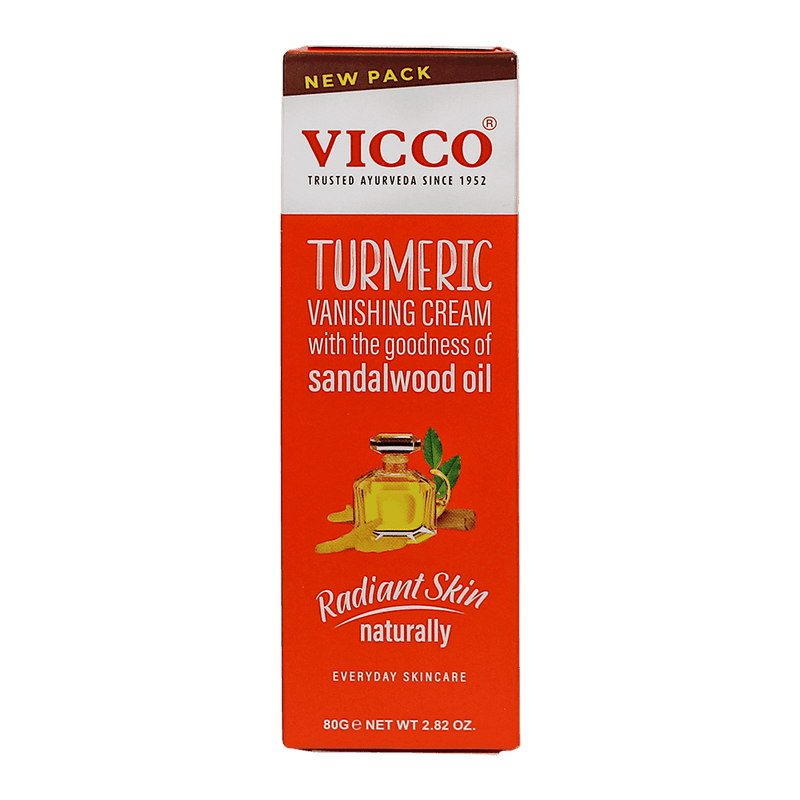 Vicco - 80g Turmeric Vanishing Cream mit Sandelholzöl