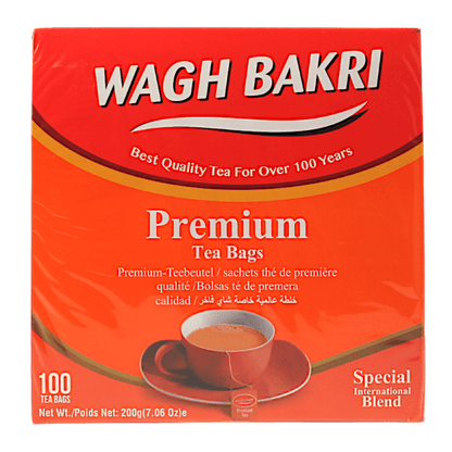 Wagh Bakri - 100 Teabags Premium Tea (Jar)