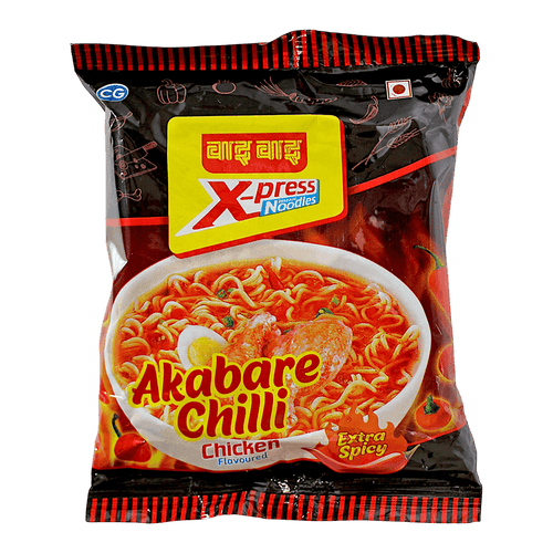 Wai Wai - 60g Xpress Akabare Chilli Noodles (Hühnergeschmack)