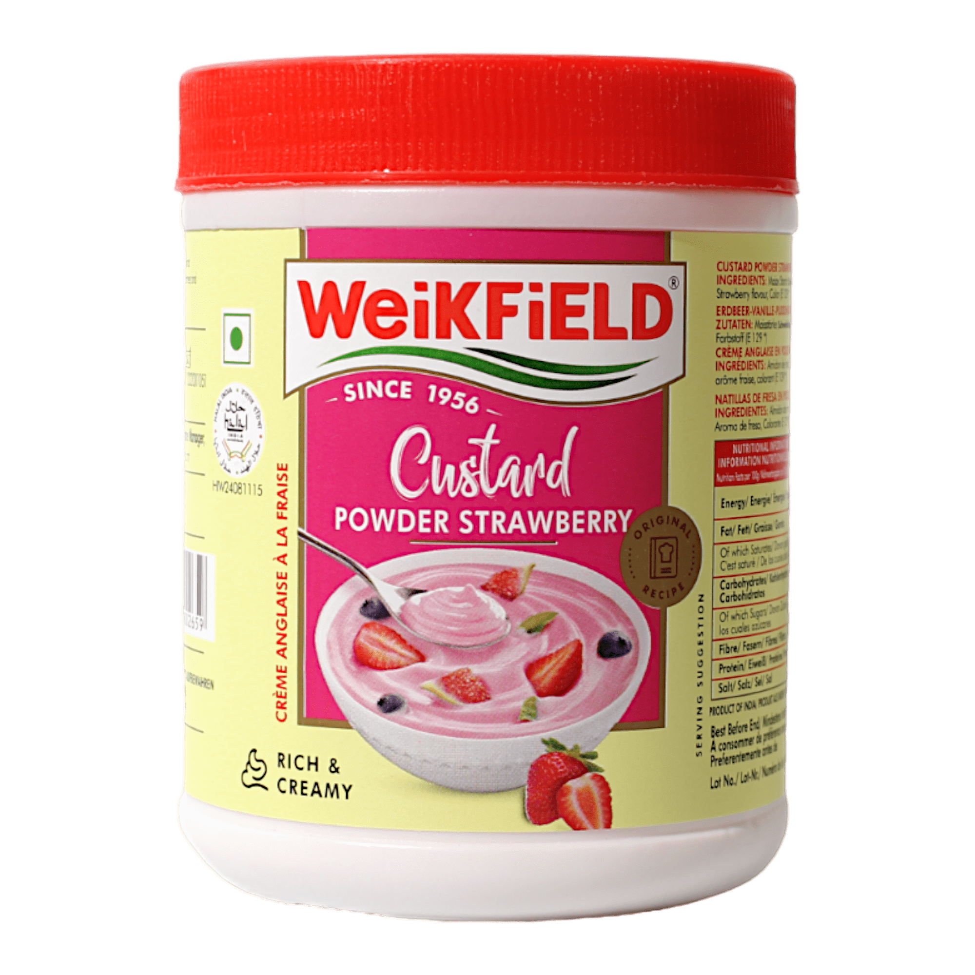WeikField - 300g Custard Powder Strawberry