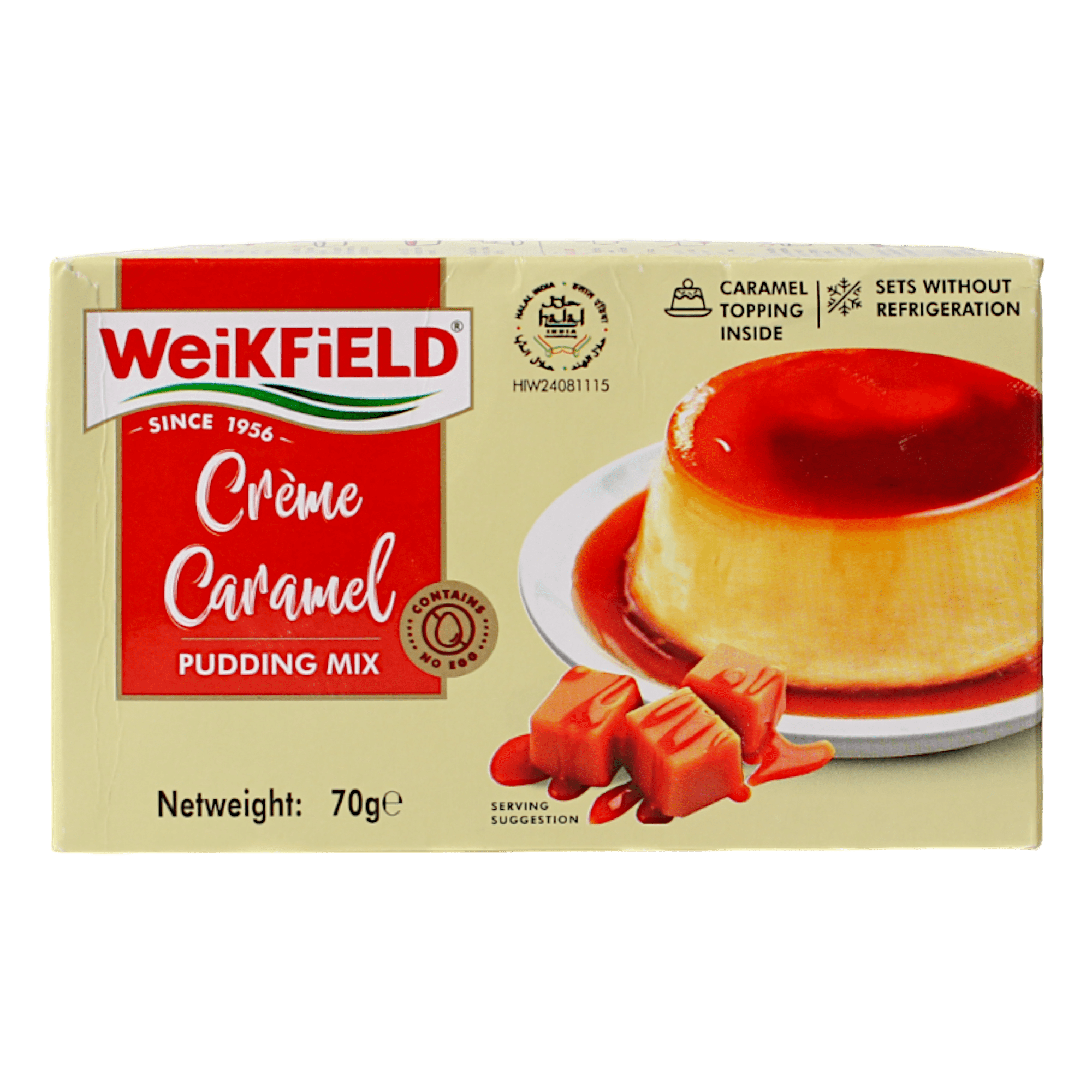 WeikField - (Best Before 28/02/2026) 70g Crème Caramel