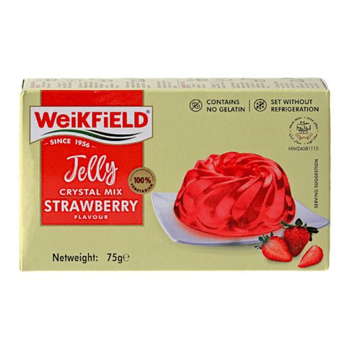 WeikField - (Best Before 28/02/2026) 75g Jelly Crystal (Strawberry Flavour)