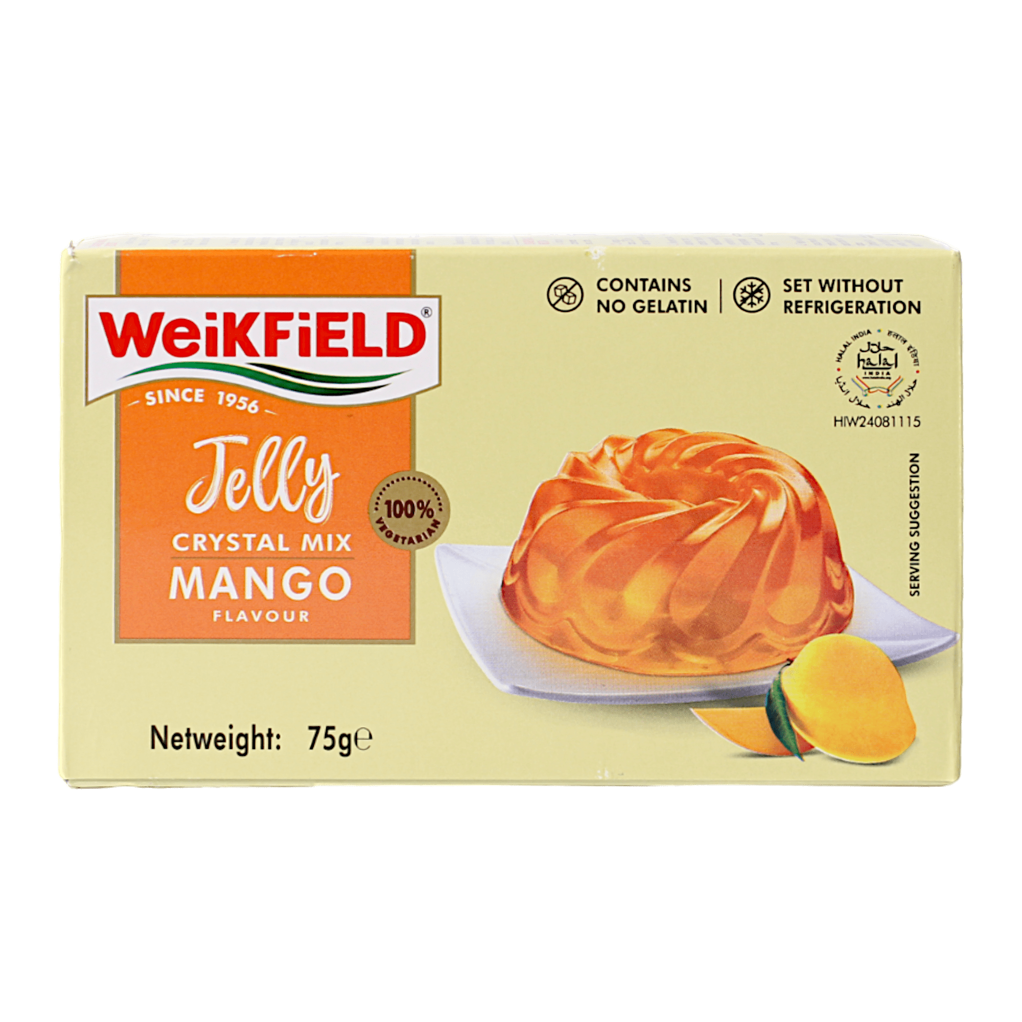WeikField - (Best Before 28/02/2026) 75g Jelly Crystal (Mango Flavour)