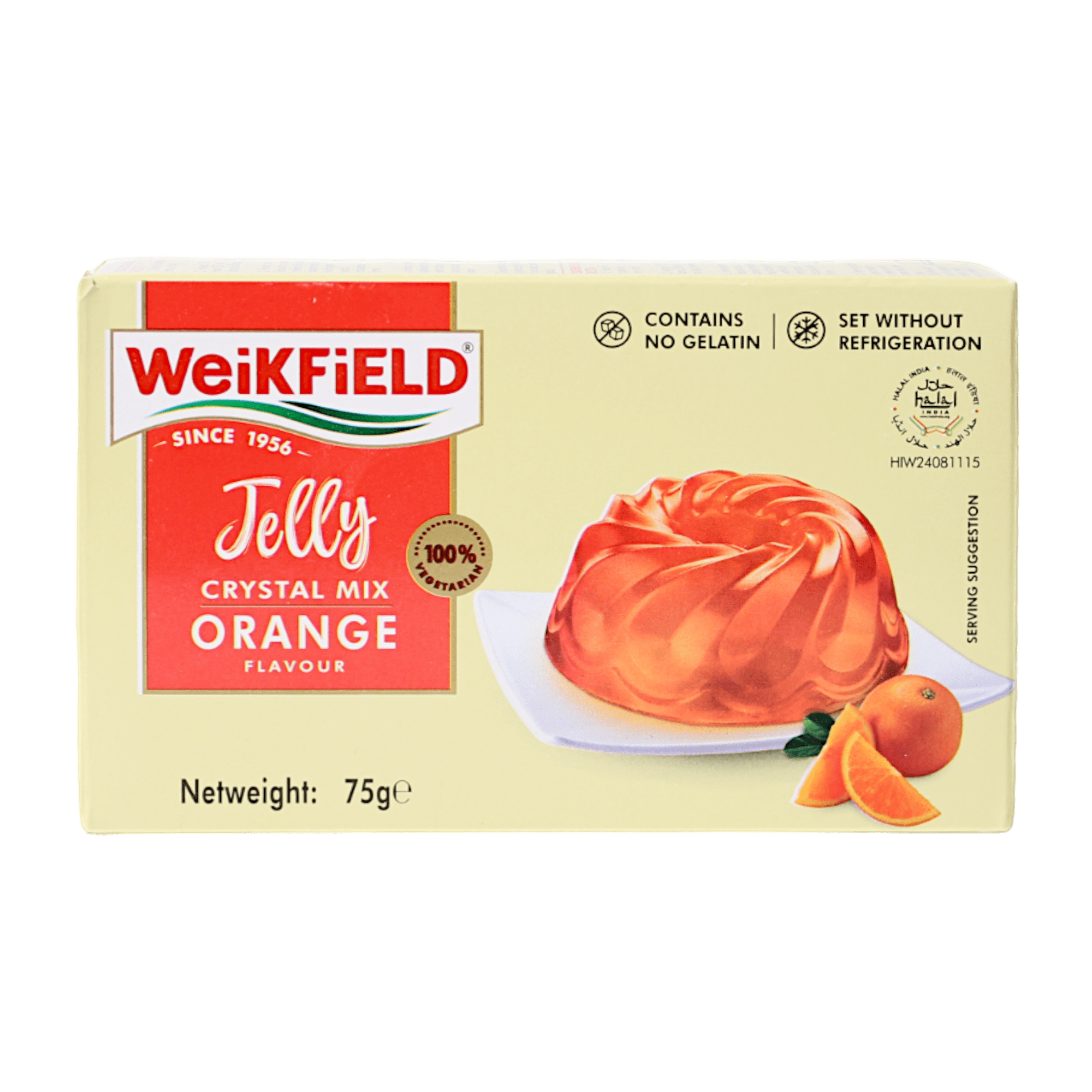 WeikField - (Best Before 28/02/2026)75g Jelly Crystal (Orange Flavour)