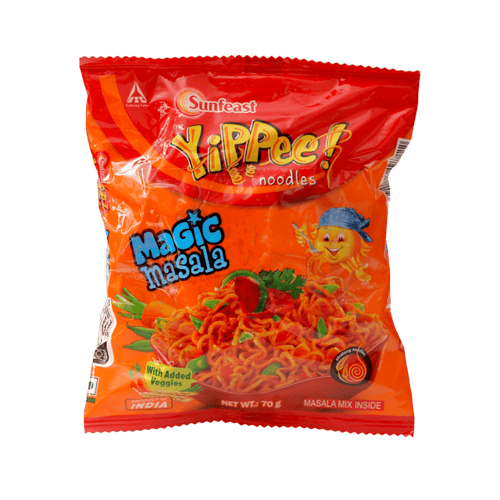Yippee - (Best Before 21/06/2026) 70g Noodles Magic Masala