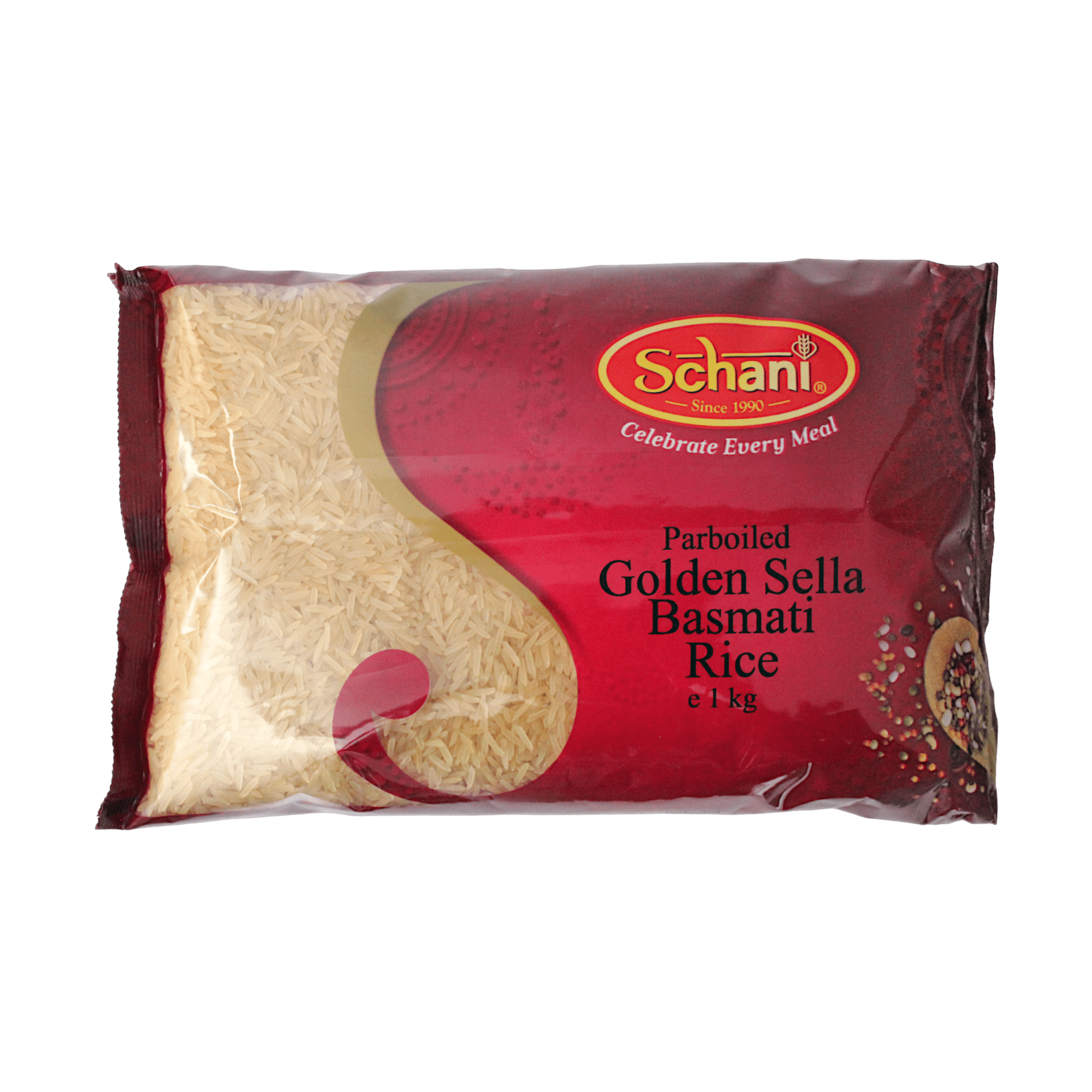 Schani - 1kg Golden Sella Basmati Rice (Parboiled)